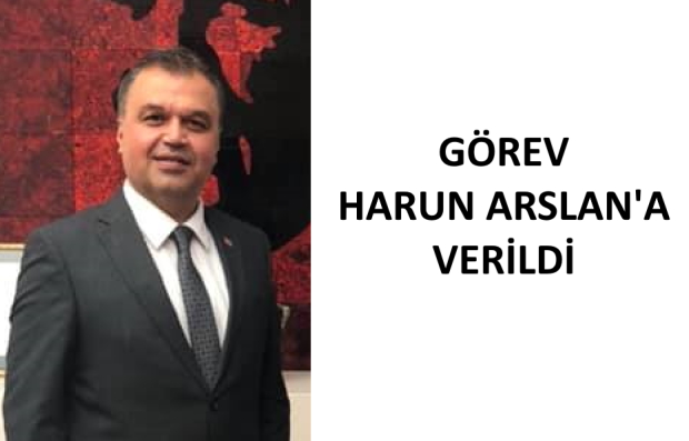 Belediye Başkanlığına Vekaleten Harun Arslan Geldi