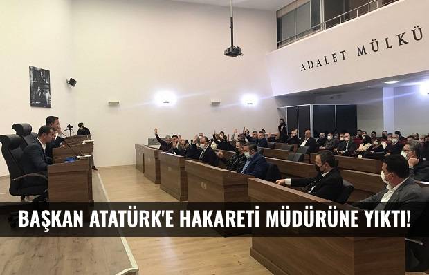 Biga Meclisinde Atatürk’e Hakaret Tartışması