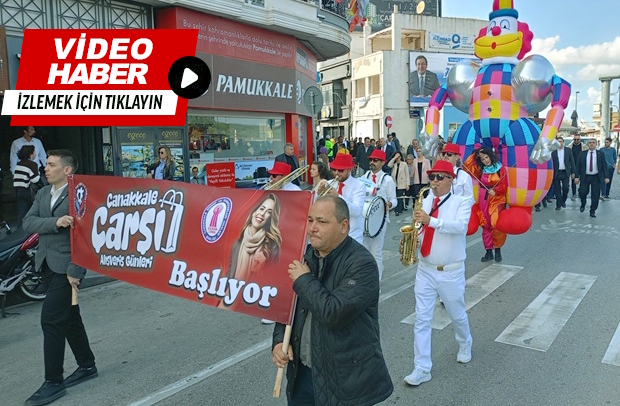 Çanakkale Çarşı Alışveriş Günleri Start Aldı