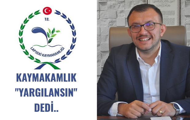 Kaymakamlık AKP’li Eski Başkan “Yargılansın” Dedi
