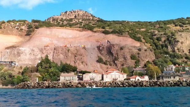 Assos Antik Limanı’ndaki Kaya Islahına Üç Ayrı Dava