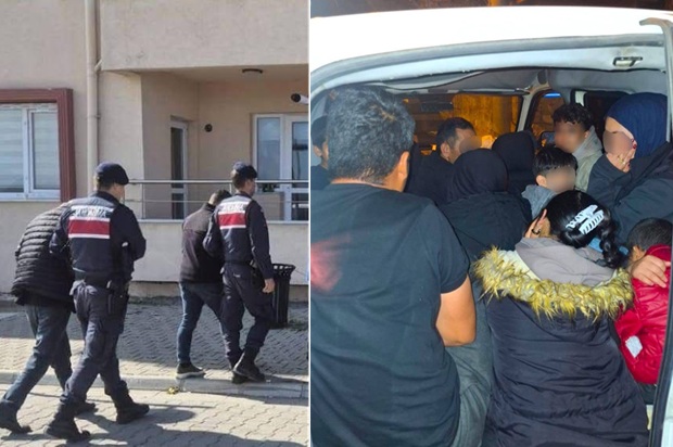 Göçmen Kaçakçısı 9 Organizatör Yakalandı