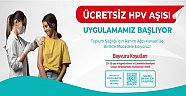 Ücretsiz HPV Aşı Uygulaması Başlıyor